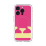 スリムプロテクションプレミアムケース with MagSafe［ オリジナル - initial color - E pink ］