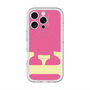 スリムプロテクションプレミアムケース with MagSafe［ オリジナル - initial color - E pink ］