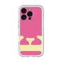 スリムプロテクションプレミアムケース with MagSafe［ オリジナル - initial color - E pink ］