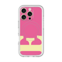スリムプロテクションプレミアムケース with MagSafe［ オリジナル - initial color - E pink ］