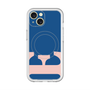 スリムプロテクションプレミアムケース with MagSafe［ オリジナル - initial color - E navy ］