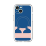 スリムプロテクションプレミアムケース with MagSafe［ オリジナル - initial color - E navy ］