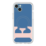 スリムプロテクションプレミアムケース with MagSafe［ オリジナル - initial color - E navy ］