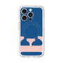 スリムプロテクションプレミアムケース with MagSafe［ オリジナル - initial color - E navy ］