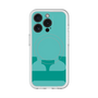 スリムプロテクションプレミアムケース with MagSafe［ オリジナル - initial color - E light green ］