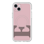 スリムプロテクションプレミアムケース with MagSafe［ オリジナル - initial color - E dusty pink ］