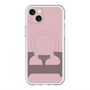 スリムプロテクションプレミアムケース with MagSafe［ オリジナル - initial color - E dusty pink ］