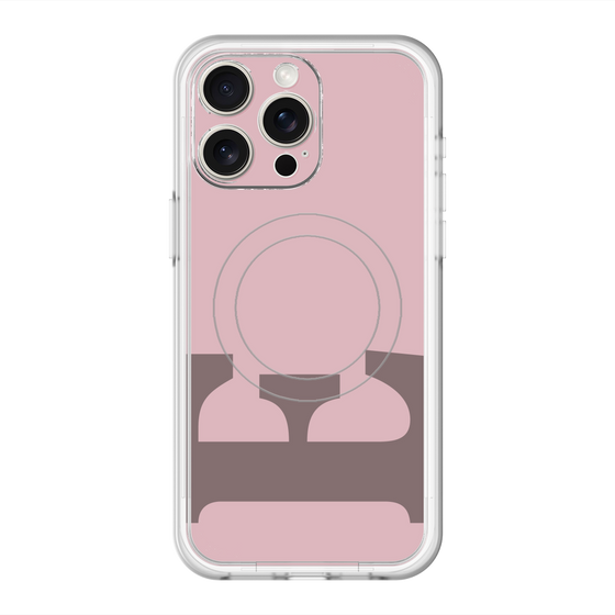 スリムプロテクションプレミアムケース with MagSafe［ オリジナル - initial color - E dusty pink ］