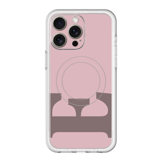 スリムプロテクションプレミアムケース with MagSafe［ オリジナル - initial color - E dusty pink ］