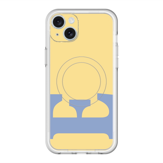 スリムプロテクションプレミアムケース with MagSafe［ オリジナル - initial color - E yellow ］