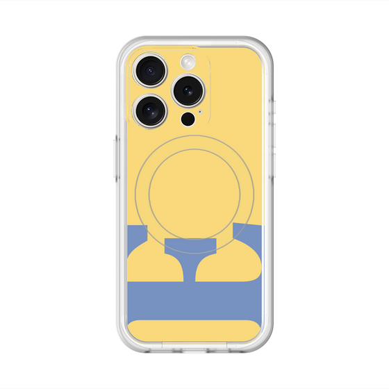 スリムプロテクションプレミアムケース with MagSafe［ オリジナル - initial color - E yellow ］