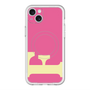 スリムプロテクションプレミアムケース with MagSafe［ オリジナル - initial color - F pink ］