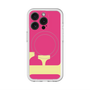スリムプロテクションプレミアムケース with MagSafe［ オリジナル - initial color - F pink ］