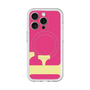 スリムプロテクションプレミアムケース with MagSafe［ オリジナル - initial color - F pink ］