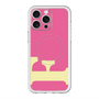 スリムプロテクションプレミアムケース with MagSafe［ オリジナル - initial color - F pink ］