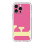 スリムプロテクションプレミアムケース with MagSafe［ オリジナル - initial color - F pink ］