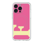 スリムプロテクションプレミアムケース with MagSafe［ オリジナル - initial color - F pink ］