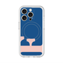 スリムプロテクションプレミアムケース with MagSafe［ オリジナル - initial color - F navy ］