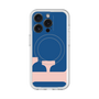 スリムプロテクションプレミアムケース with MagSafe［ オリジナル - initial color - F navy ］