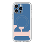 スリムプロテクションプレミアムケース with MagSafe［ オリジナル - initial color - F navy ］