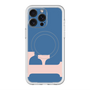 スリムプロテクションプレミアムケース with MagSafe［ オリジナル - initial color - F navy ］