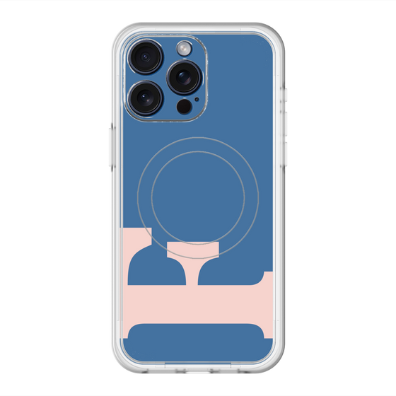 スリムプロテクションプレミアムケース with MagSafe［ オリジナル - initial color - F navy ］