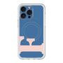スリムプロテクションプレミアムケース with MagSafe［ オリジナル - initial color - F navy ］