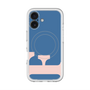 スリムプロテクションプレミアムケース with MagSafe［ オリジナル - initial color - F navy ］
