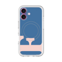 スリムプロテクションプレミアムケース with MagSafe［ オリジナル - initial color - F navy ］