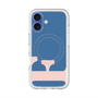 スリムプロテクションプレミアムケース with MagSafe［ オリジナル - initial color - F navy ］