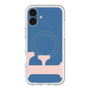 スリムプロテクションプレミアムケース with MagSafe［ オリジナル - initial color - F navy ］
