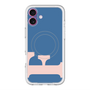 スリムプロテクションプレミアムケース with MagSafe［ オリジナル - initial color - F navy ］
