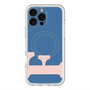 スリムプロテクションプレミアムケース with MagSafe［ オリジナル - initial color - F navy ］