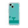 スリムプロテクションプレミアムケース with MagSafe［ オリジナル - initial color - F light green ］