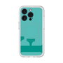 スリムプロテクションプレミアムケース with MagSafe［ オリジナル - initial color - F light green ］