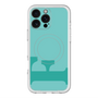 スリムプロテクションプレミアムケース with MagSafe［ オリジナル - initial color - F light green ］