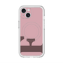 スリムプロテクションプレミアムケース with MagSafe［ オリジナル - initial color - F dusty pink ］
