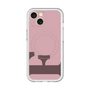 スリムプロテクションプレミアムケース with MagSafe［ オリジナル - initial color - F dusty pink ］