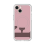 スリムプロテクションプレミアムケース with MagSafe［ オリジナル - initial color - F dusty pink ］