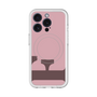 スリムプロテクションプレミアムケース with MagSafe［ オリジナル - initial color - F dusty pink ］