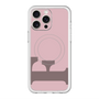 スリムプロテクションプレミアムケース with MagSafe［ オリジナル - initial color - F dusty pink ］