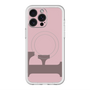 スリムプロテクションプレミアムケース with MagSafe［ オリジナル - initial color - F dusty pink ］