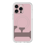 スリムプロテクションプレミアムケース with MagSafe［ オリジナル - initial color - F dusty pink ］