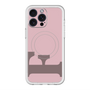 スリムプロテクションプレミアムケース with MagSafe［ オリジナル - initial color - F dusty pink ］