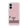 スリムプロテクションプレミアムケース with MagSafe［ オリジナル - initial color - F dusty pink ］