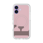 スリムプロテクションプレミアムケース with MagSafe［ オリジナル - initial color - F dusty pink ］