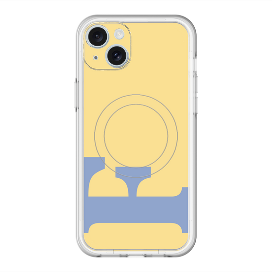 スリムプロテクションプレミアムケース with MagSafe［ オリジナル - initial color - F yellow ］