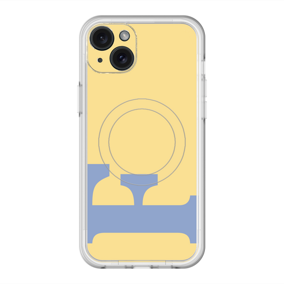 スリムプロテクションプレミアムケース with MagSafe［ オリジナル - initial color - F yellow ］