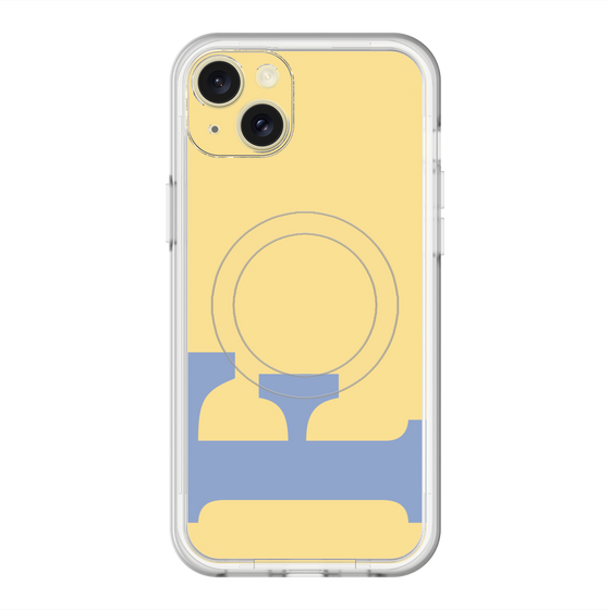 スリムプロテクションプレミアムケース with MagSafe［ オリジナル - initial color - F yellow ］