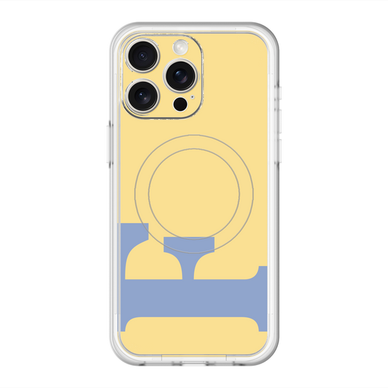 スリムプロテクションプレミアムケース with MagSafe［ オリジナル - initial color - F yellow ］